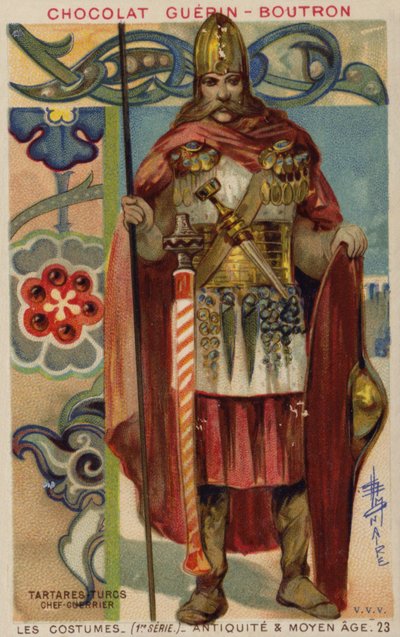 Turkish Tartar Warrior Chief by French School